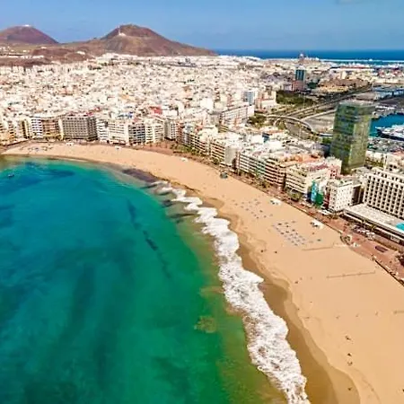 Playa De Canteras Gran Canaria, Free Parking Apartment